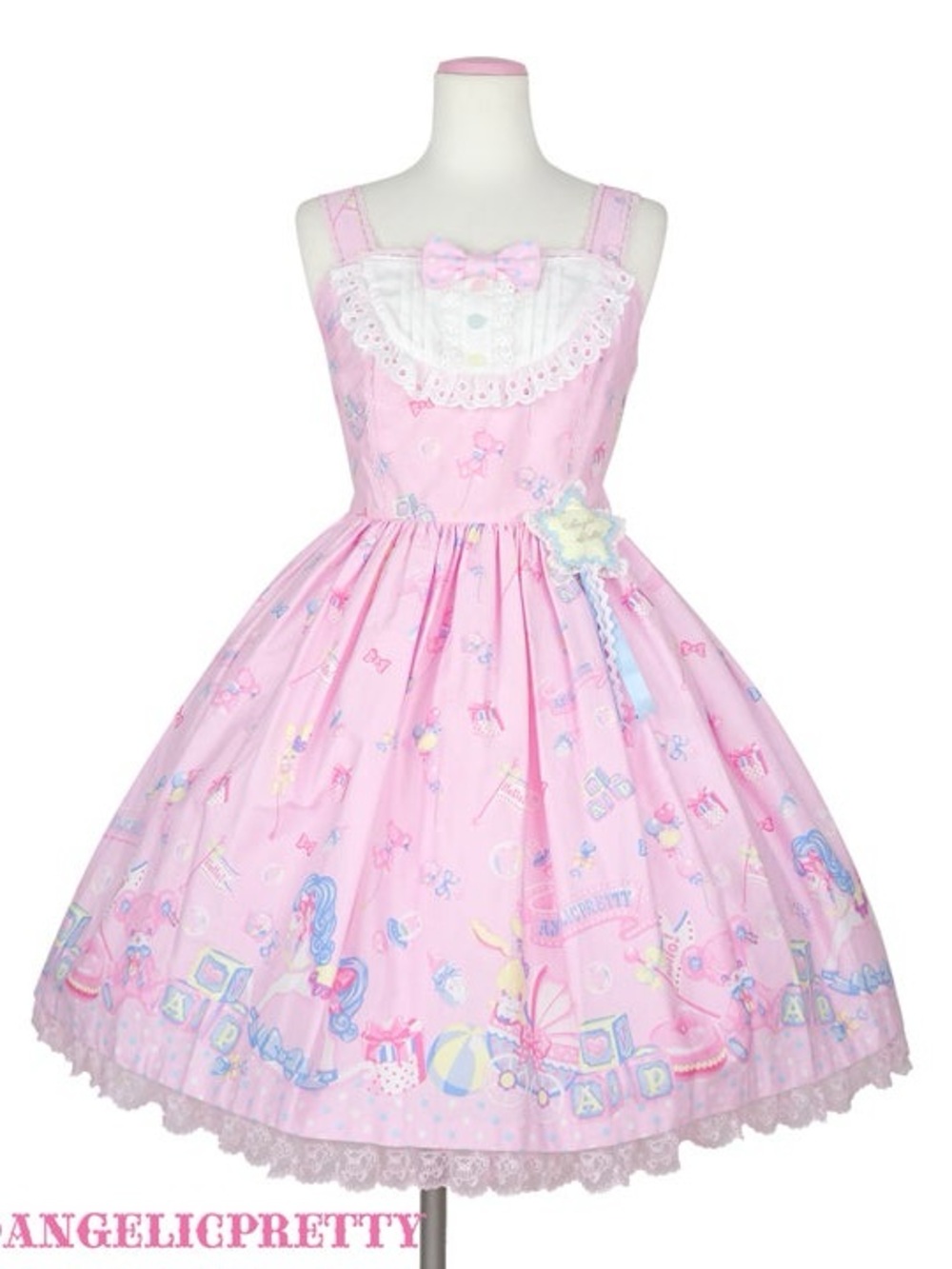 Angelic Pretty Pink Sweet Lolita Costume Dress